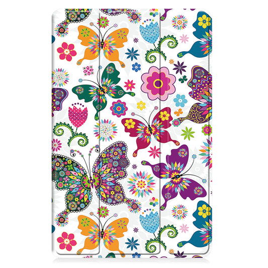 Funda para Samsung Galaxy Tab A11 / Tab A9, Techsuit, FoldPro Butterfly Nuevo Modelo, Multicolor