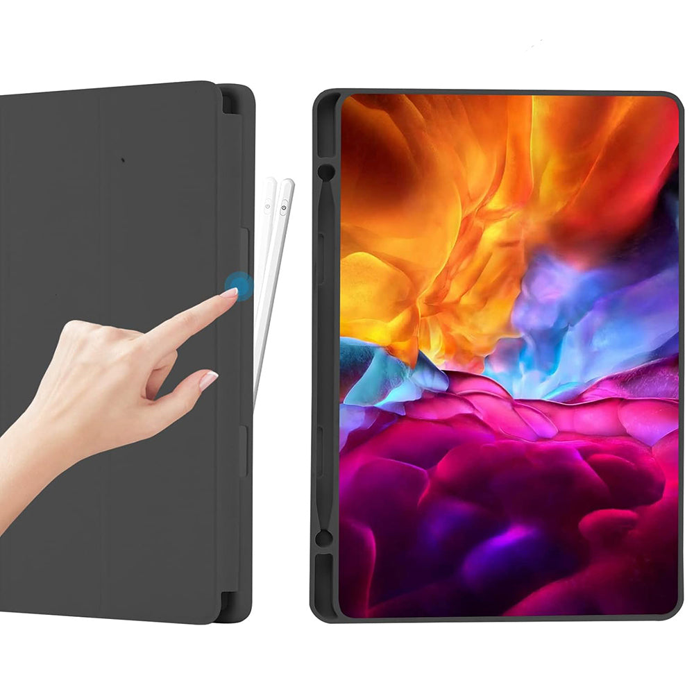 Funda para Samsung Galaxy Tab A7 Lite, Techsuit, Flex Trifold, Negra