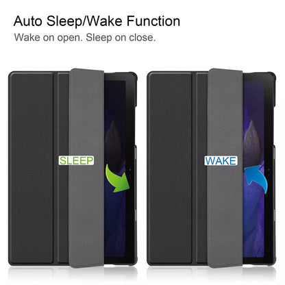 Funda para Samsung Galaxy Tab A8 10.5 (2021), Techsuit, FoldPro, Negra