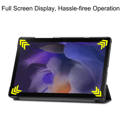 Funda para Samsung Galaxy Tab A8 10.5 (2021), Techsuit, FoldPro, Negra