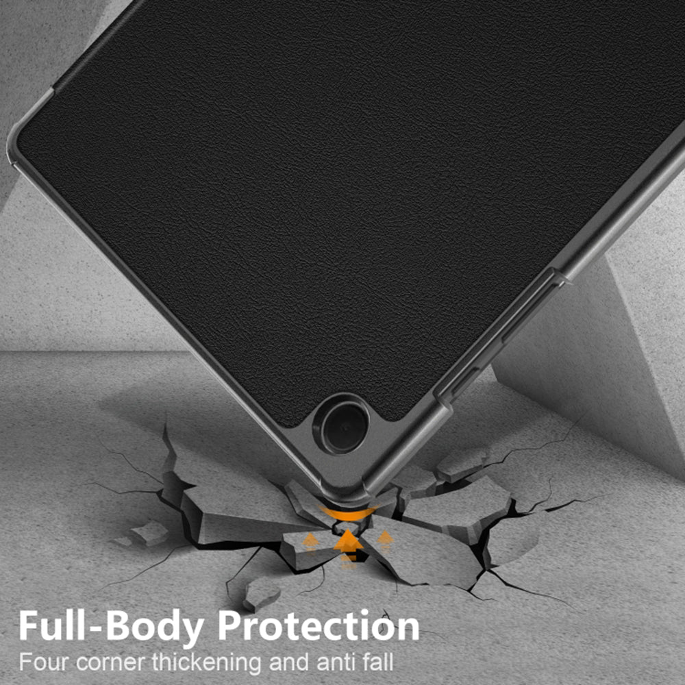 Funda para Samsung Galaxy Tab A9+, Techsuit, FoldPro, Negra