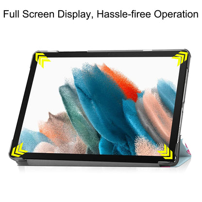 Funda para Samsung Galaxy Tab A9+, Techsuit, FoldPro Unicorn, Multicolor
