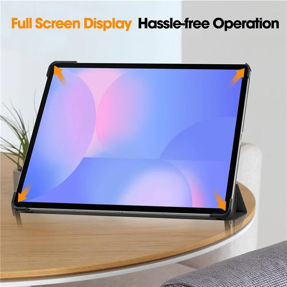 Funda para Samsung Galaxy Tab S10 FE+, Techsuit, FoldPro, Negra
