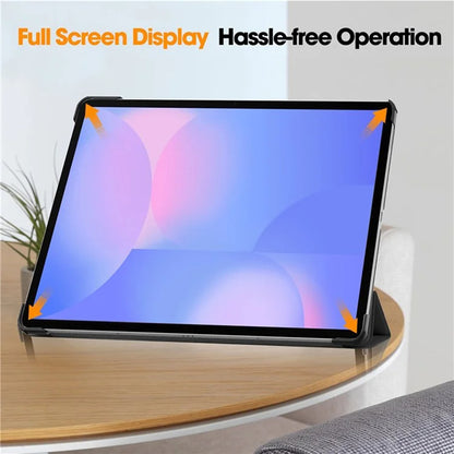 Funda para Samsung Galaxy Tab S10 FE+, Techsuit, FoldPro, Negra