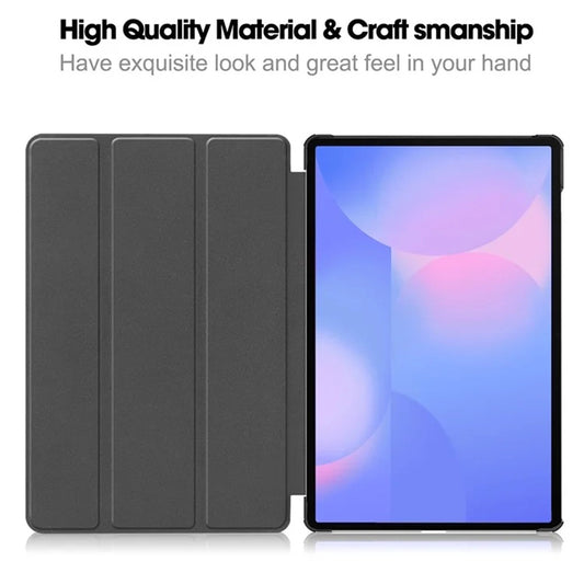 Funda para Samsung Galaxy Tab S10 FE+, Techsuit, FoldPro, Roja