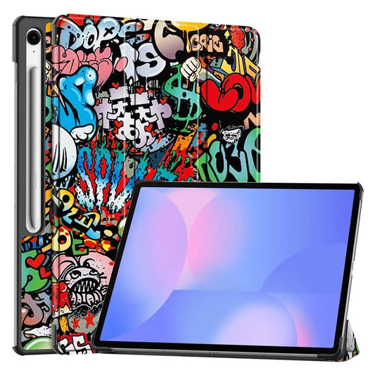 Funda para Samsung Galaxy Tab S10 FE+, Techsuit, FoldPro Urban Vibe, Multicolor
