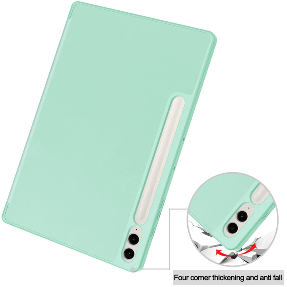 Funda para Samsung Galaxy Tab S10+ / Tab S9 FE+ / Tab S9+, Techsuit, Flex Trifold, Negra