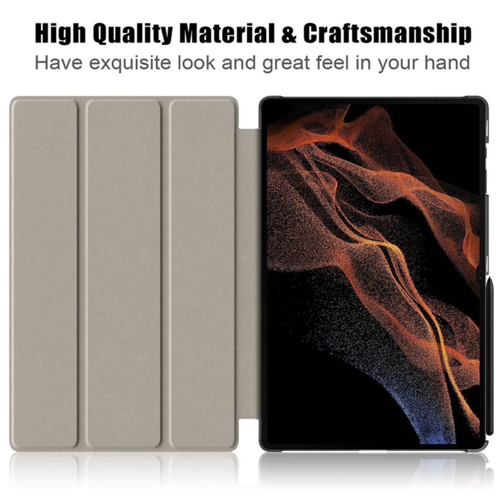 Case for Samsung Galaxy Tab S10 Ultra / Tab S9 Ultra / Tab S8 Ultra, Techsuit, FoldPro Galaxy, Multicolor
