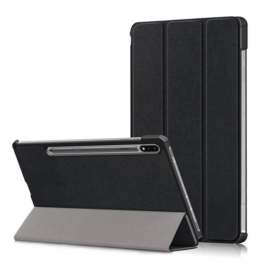 Funda para Samsung Galaxy Tab S10 Ultra / Tab S9 Ultra / Tab S8 Ultra, Techsuit, FoldPro, Negra