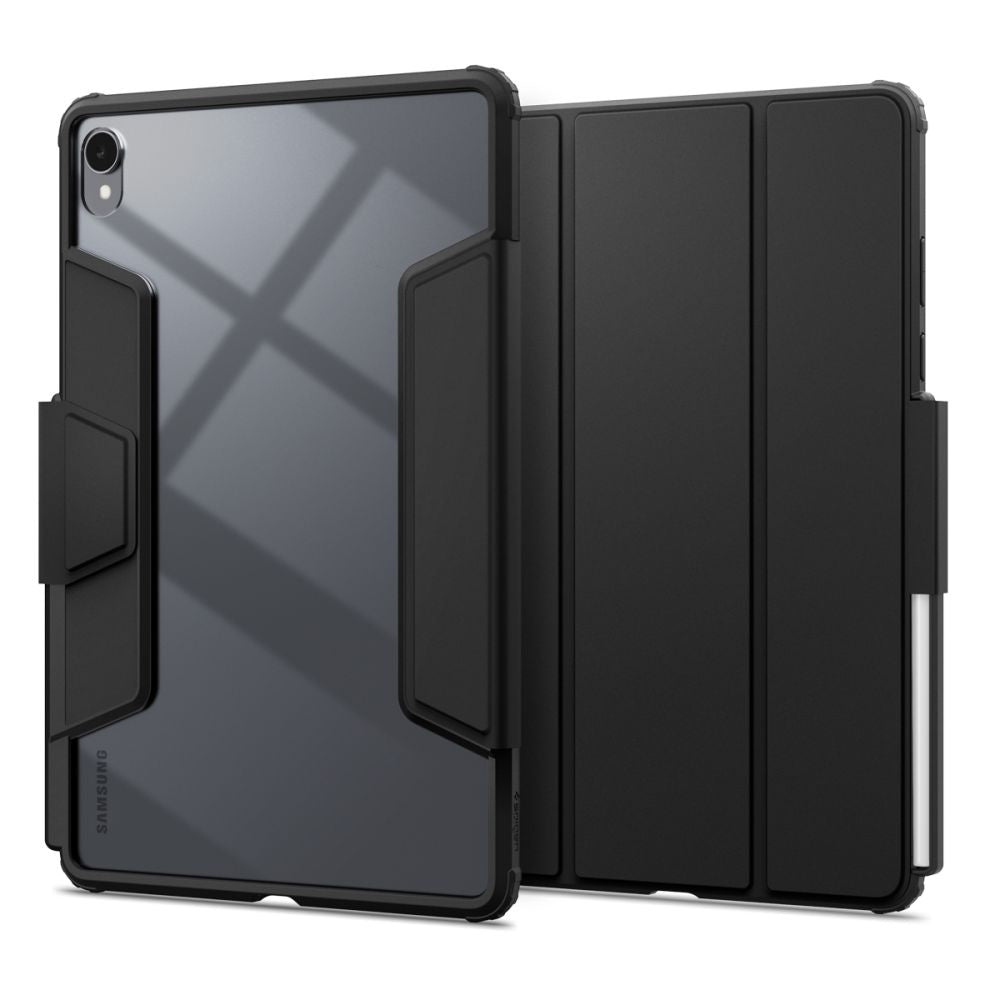Funda para Samsung Galaxy Tab S11, Spigen, Air Skin Pro, Negra ACS10216