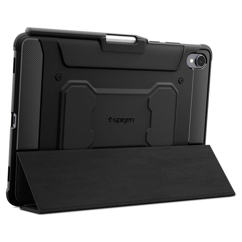 Funda para Samsung Galaxy Tab S11, Spigen, Rugged Armor Pro, Negra ACS10149