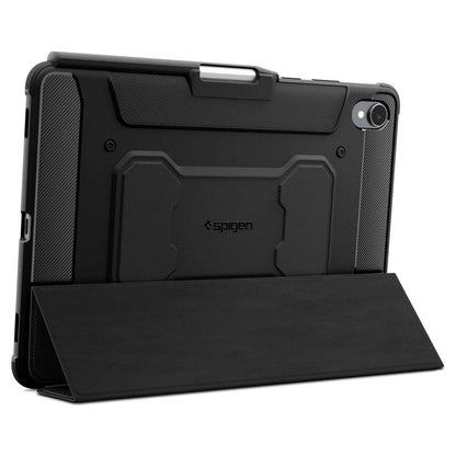 Funda para Samsung Galaxy Tab S11, Spigen, Rugged Armor Pro, Negra ACS10149