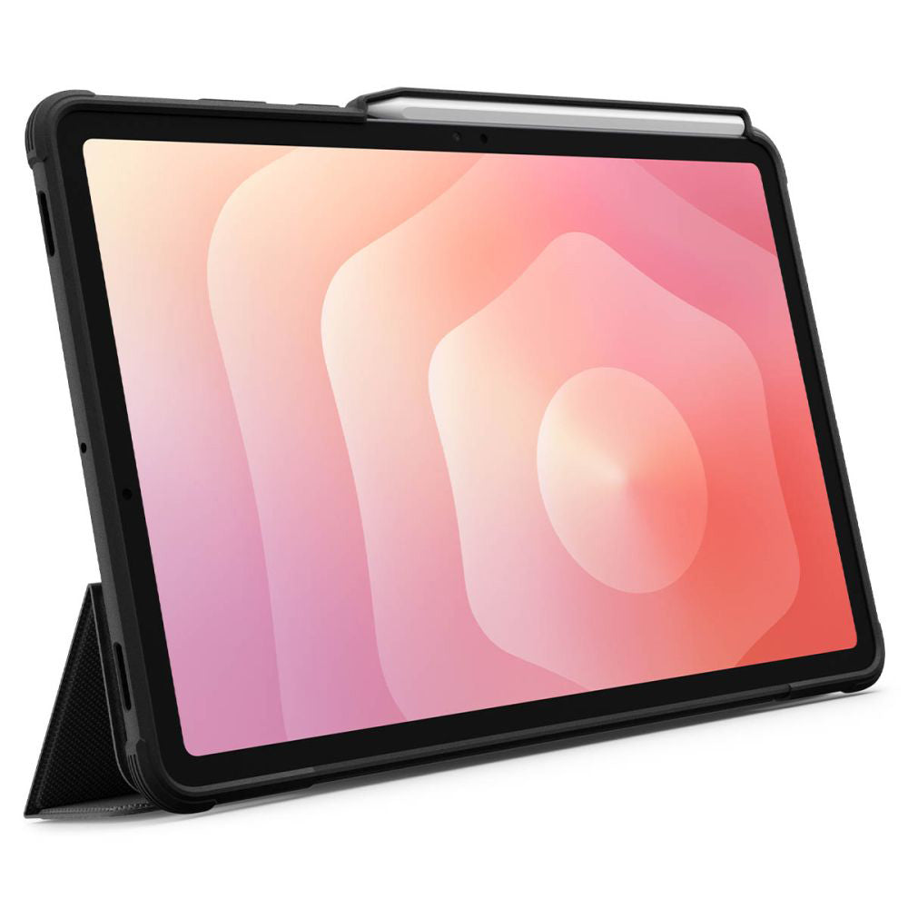 Funda para Samsung Galaxy Tab S11, Spigen, Rugged Armor Pro, Negra ACS10149