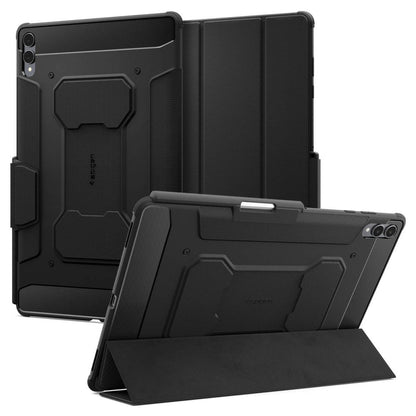 Funda para Samsung Galaxy Tab S11 Ultra, Spigen, Rugged Armor Pro, Negra ACS10150