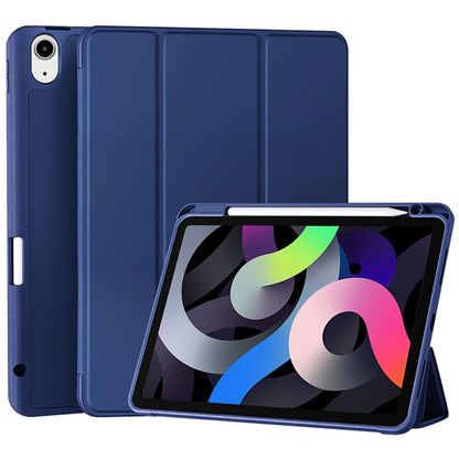 Funda para Samsung Galaxy Tab S11 Ultra, Techsuit, Flex Trifold, Azul Oscuro