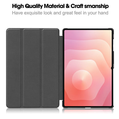 Funda para Samsung Galaxy Tab S11 Ultra, Techsuit, FoldPro, Negra