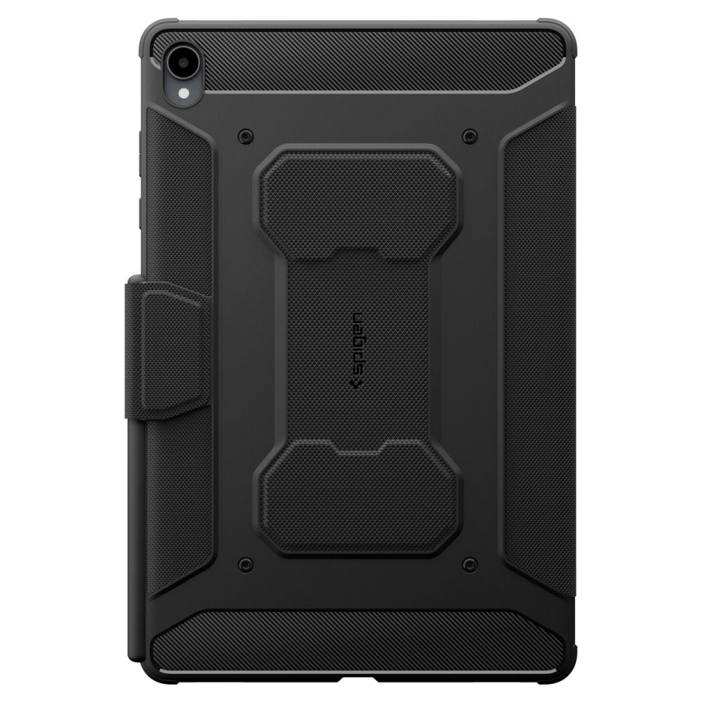 Funda para Samsung Galaxy Tab S12 Plus, Spigen, Rugged Armor Pro, negra ACS11822