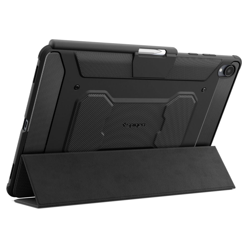 Funda para Samsung Galaxy Tab S12 Plus, Spigen, Rugged Armor Pro, negra ACS11822