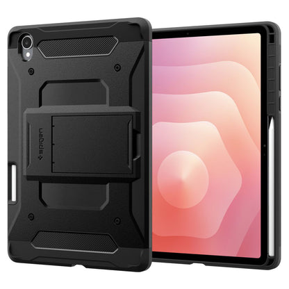 Funda para Samsung Galaxy Tab S12 Plus, Spigen, Tough Armor Pro, Negra ACS11827