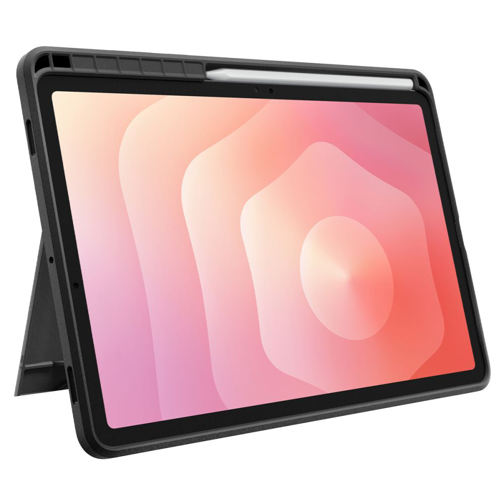 Funda para Samsung Galaxy Tab S12 Plus, Spigen, Tough Armor Pro, Negra ACS11827