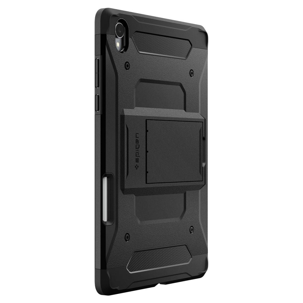Funda para Samsung Galaxy Tab S12 Plus, Spigen, Tough Armor Pro, Negra ACS11827