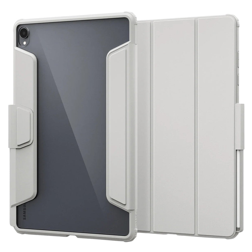 Funda para Samsung Galaxy Tab S12 Plus, Spigen, Ultra Hybrid Pro, gris ACS11826