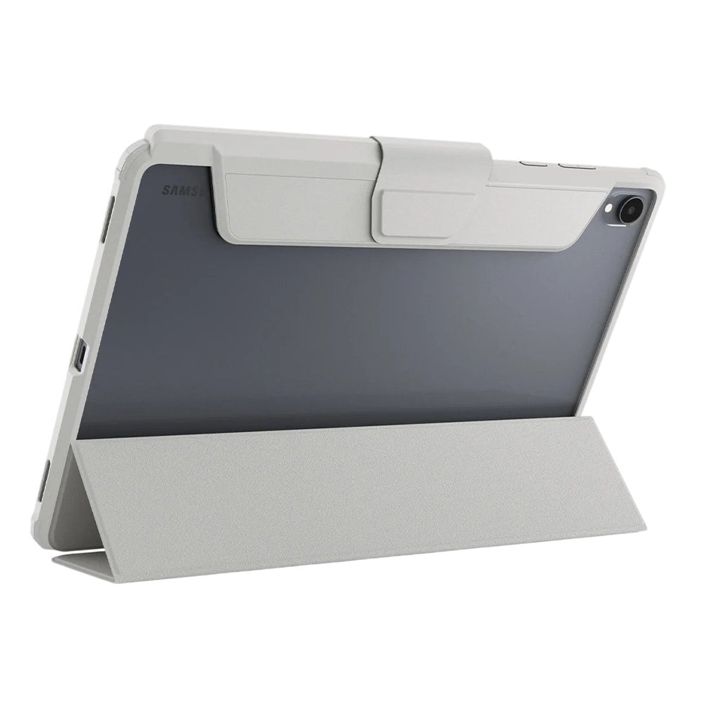 Funda para Samsung Galaxy Tab S12 Plus, Spigen, Ultra Hybrid Pro, gris ACS11826