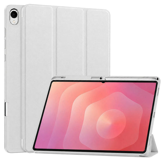 Funda para Samsung Galaxy Tab S12 Plus, Techsuit, Flex Trifold, Gris