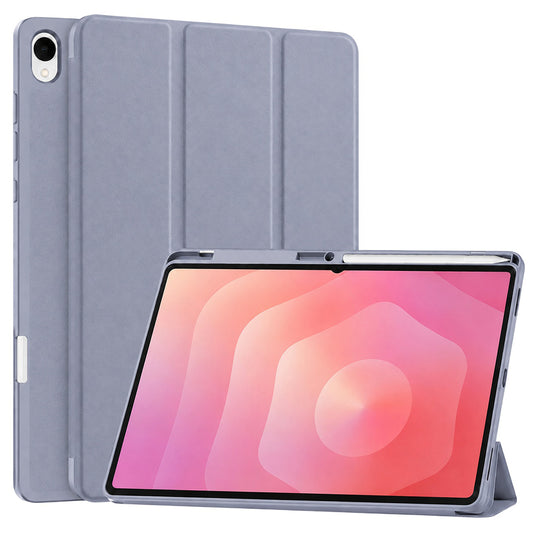 Funda para Samsung Galaxy Tab S12 Plus, Techsuit, Flex Trifold, Morado