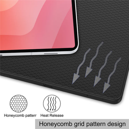 Funda para Samsung Galaxy Tab S12 Plus, Techsuit, Flex Trifold, Rosa