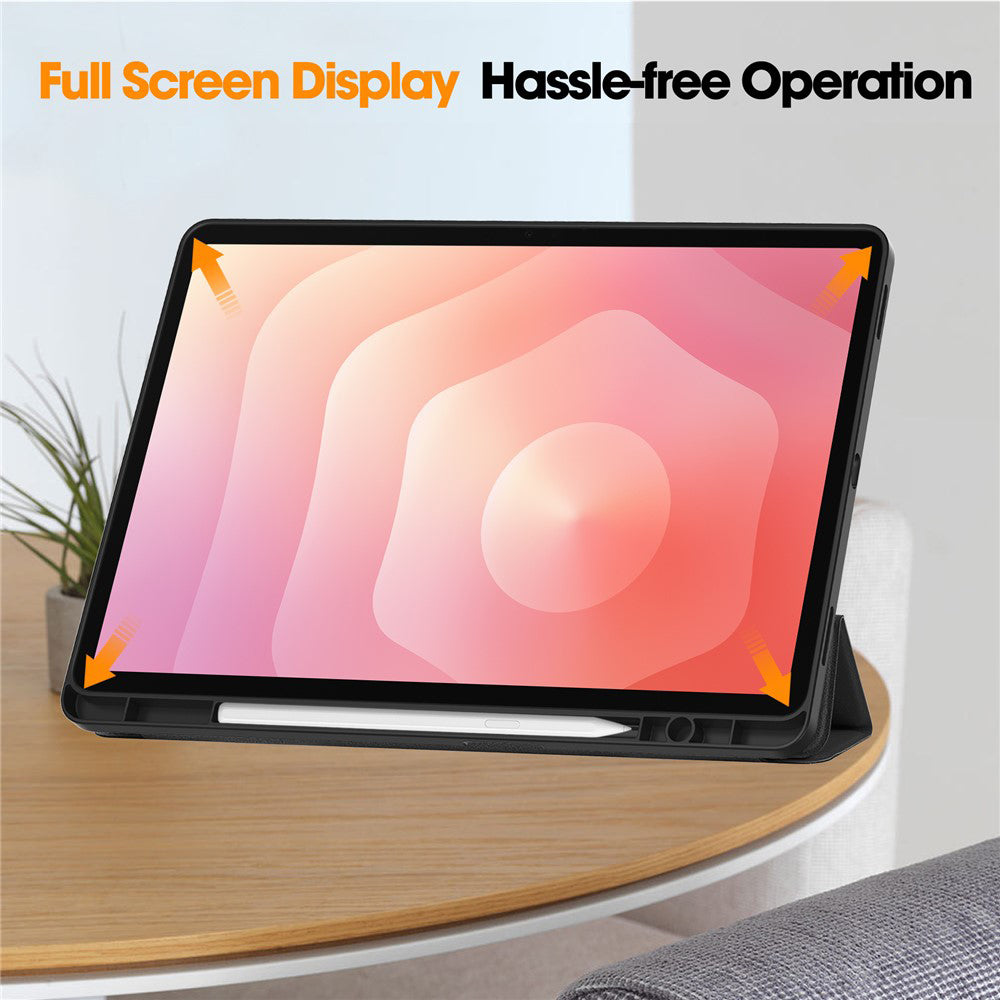 Funda para Samsung Galaxy Tab S12 Plus, Techsuit, Flex Trifold, Rosa