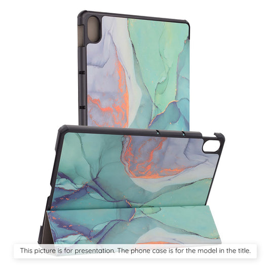 Funda para Samsung Galaxy Tab S12 Plus, Techsuit, FoldPro Green Time, Multicolor