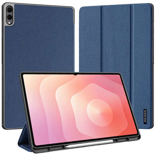 Funda para Samsung Galaxy Tab S12 Ultra / Tab S11 Ultra, DUX DUCIS, Domo con soporte para lápiz, azul