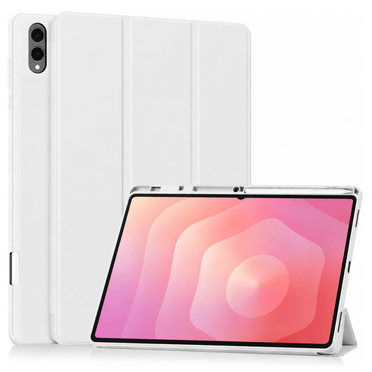 Funda para Samsung Galaxy Tab S12 Ultra / Tab S11 Ultra, Techsuit, Flex Trifold, Gris
