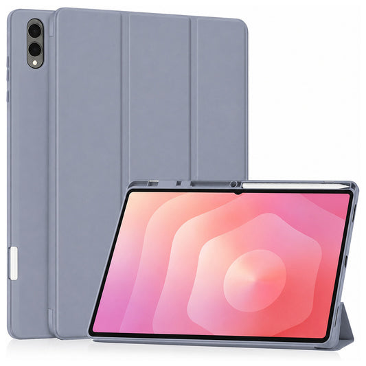 Funda para Samsung Galaxy Tab S12 Ultra / Tab S11 Ultra, Techsuit, Flex Trifold, Morado