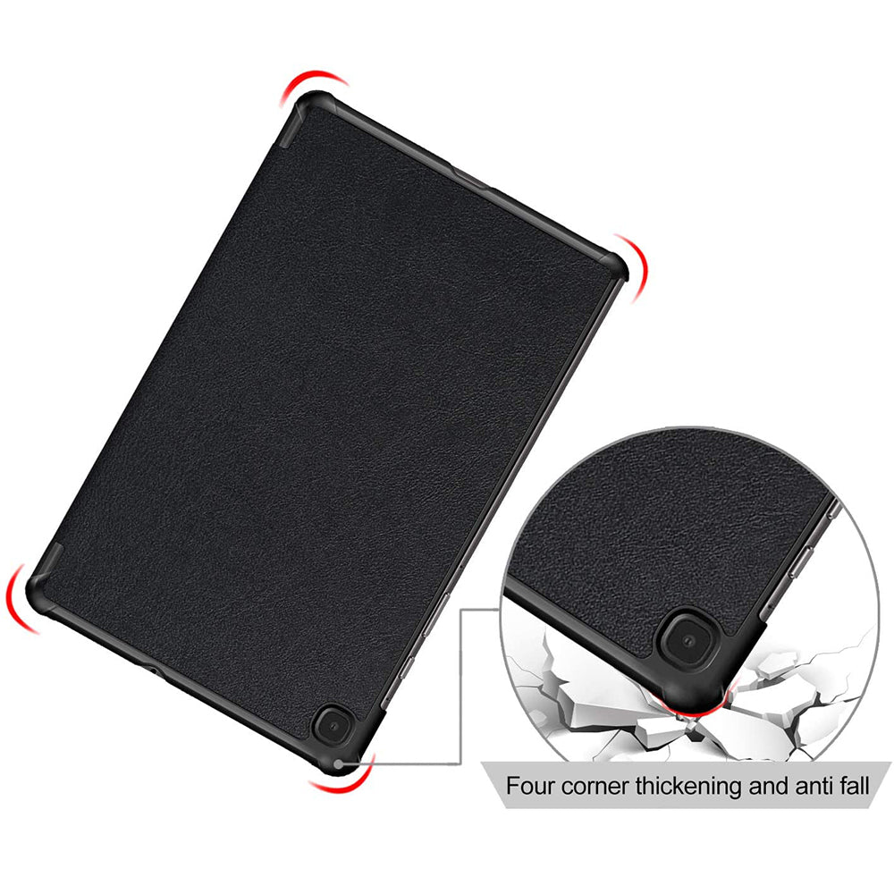 Funda para Samsung Galaxy Tab S6 Lite (2024) / Tab S6 Lite (2022) / Tab S6 Lite (2020), Techsuit, FoldPro, Negra