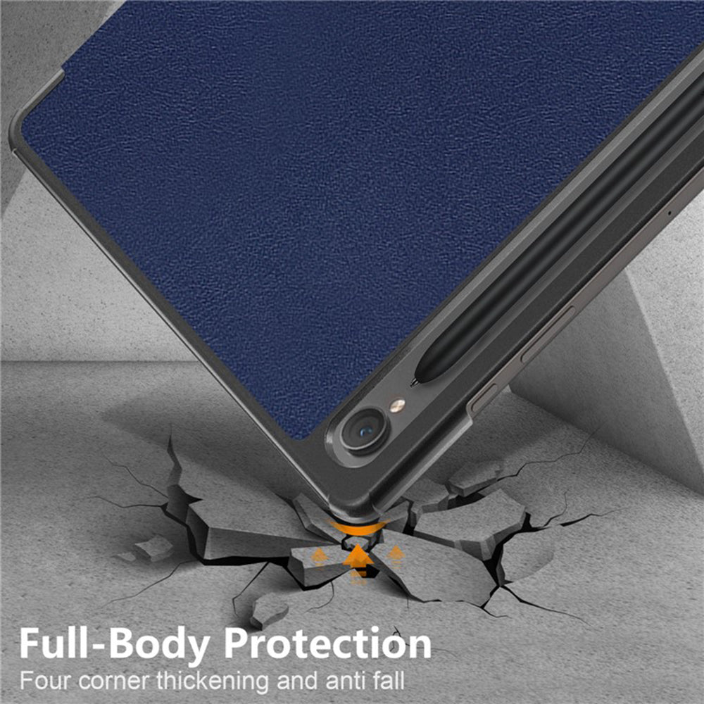 Case for Samsung Galaxy Tab S9 FE / Tab S9 / Tab S10 FE, Techsuit, FoldPro, Blue