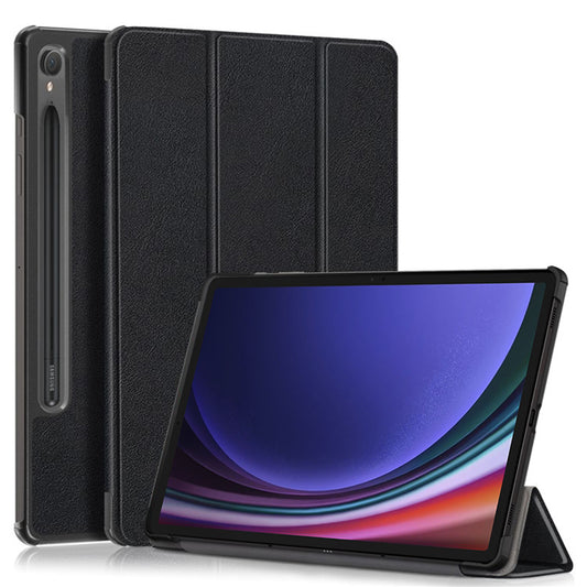 Funda para Samsung Galaxy Tab S9 FE / Tab S9 / Tab S10 FE, Techsuit, FoldPro, Negra