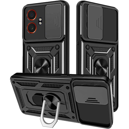 Funda para Samsung Galaxy XCover7 Pro, Techsuit, CamShield, Negra