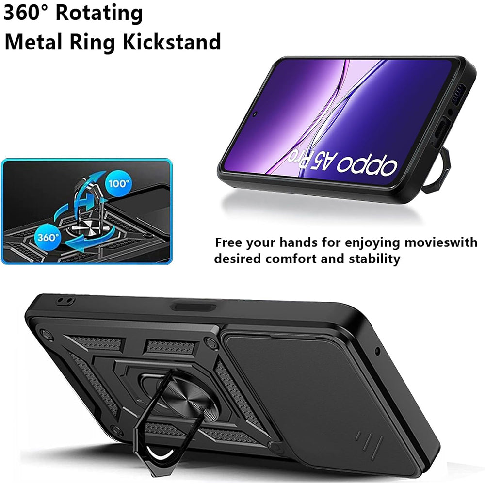 Funda para Samsung Galaxy XCover7 Pro, Techsuit, CamShield, Negra