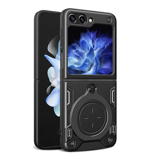 Funda para Samsung Galaxy Z Flip5 F731, Techsuit, CamGuard Pro, Negra