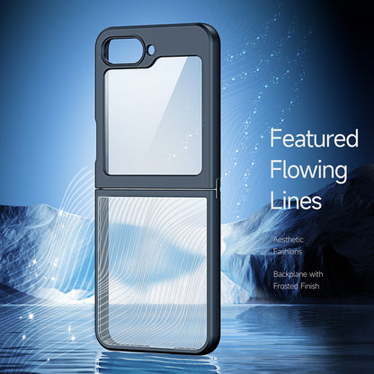 Funda para Samsung Galaxy Z Flip6 F741, DUX DUCIS, Aimo, Negra