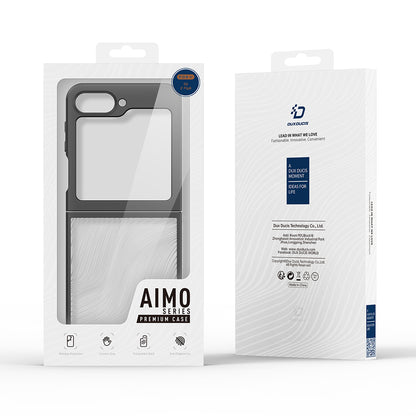 Funda para Samsung Galaxy Z Flip6 F741, DUX DUCIS, Aimo, Negra