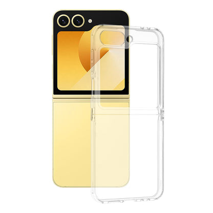 Funda para Samsung Galaxy Z Flip7 FE F761 / Z Flip6 F741, Techsuit, Clara, Transparente