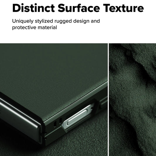 Funda para Samsung Galaxy Z Flip7 F766, Ringke, Ónix, Verde Oscuro