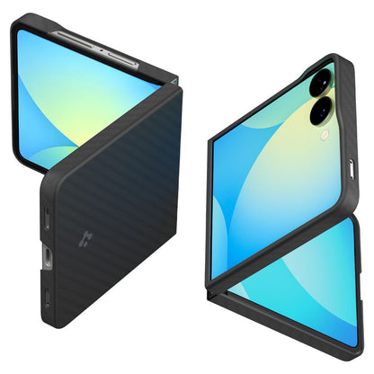 Funda para Samsung Galaxy Z Flip7 F766, Spigen, Air Skin, Negra ACS09564