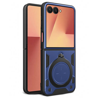 Funda para Samsung Galaxy Z Flip7 F766, Techsuit, CamGuard Pro, Azul