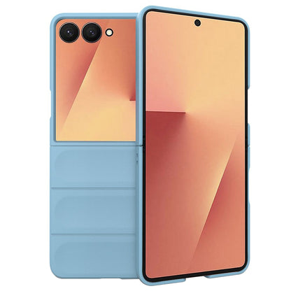 Funda para Samsung Galaxy Z Flip7 F766, Techsuit, Magic Shield, Azul