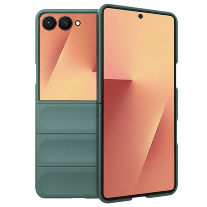Funda para Samsung Galaxy Z Flip7 F766, Techsuit, Magic Shield, Verde