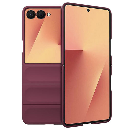Funda para Samsung Galaxy Z Flip7 F766, Techsuit, Magic Shield, Vino